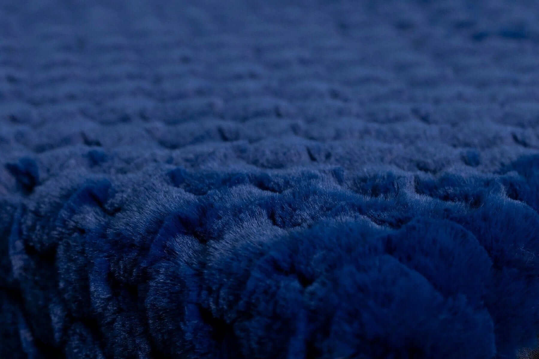Blue Honeycomb Pet Crate Pad - Image 4