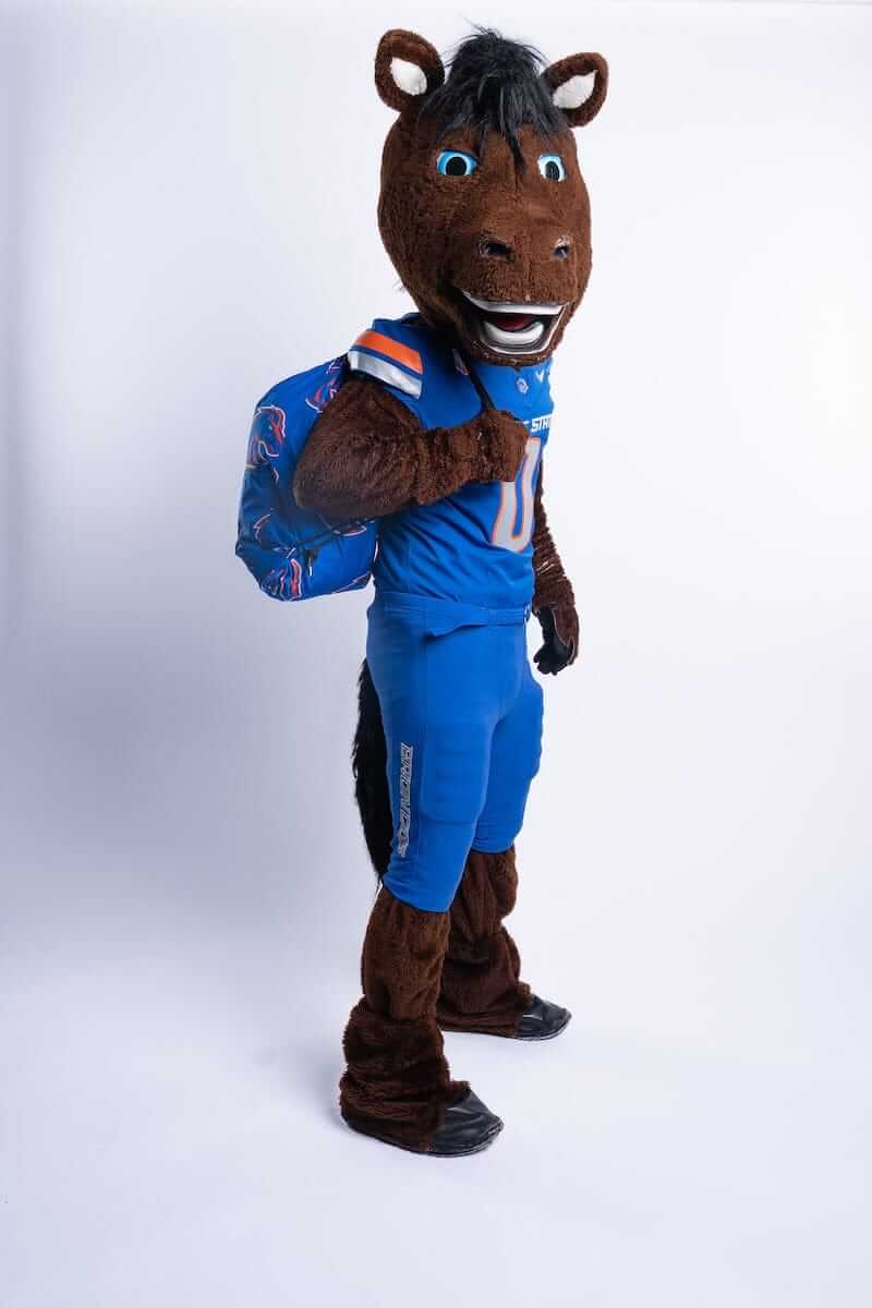 Boise State Broncos Hooded Stadium Blanket - Everywhere Blanket - Image 4