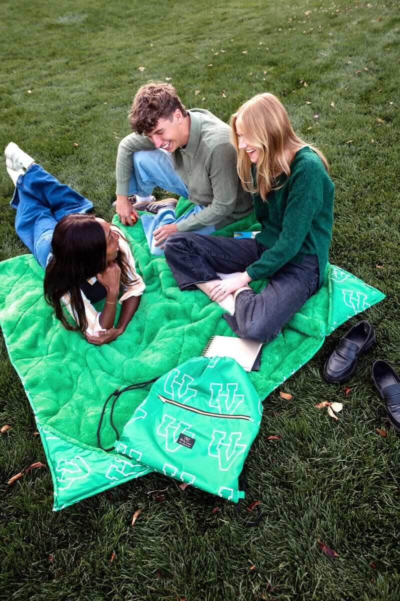 Utah Valley Wolverines Hooded Stadium Blanket - Everywhere Blanket - Image 3