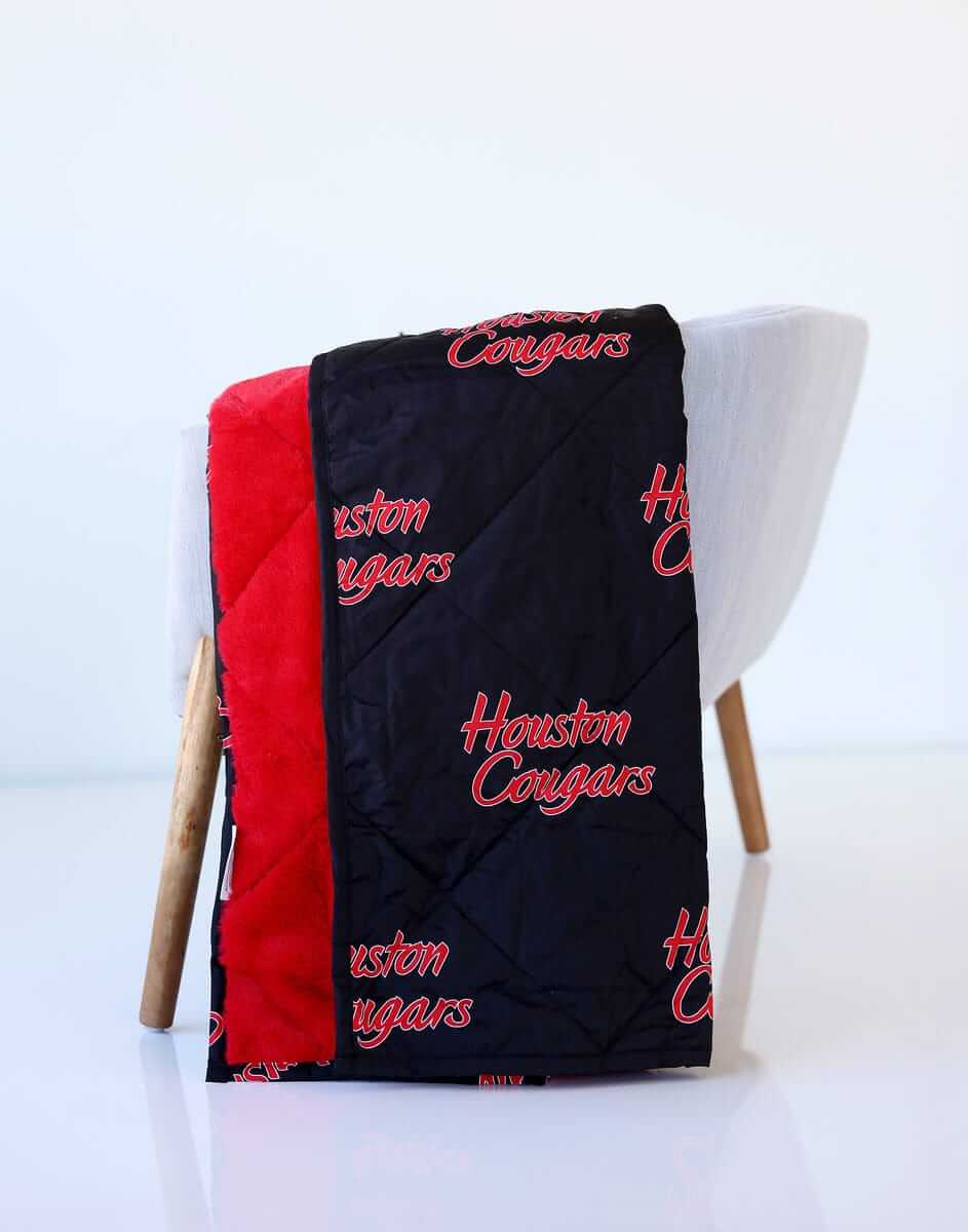 Houston Cougars Hooded Stadium Blanket - Everywhere Blanket