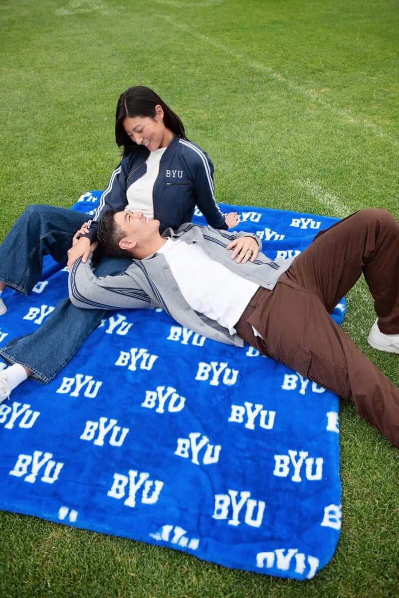 BYU Cougars Blanket - Lush - Image 2