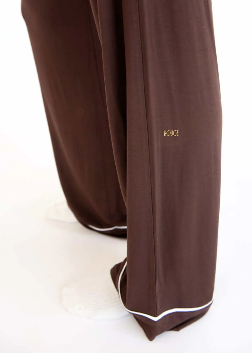 Middle of the Night Button Up - Coffee - Image 10