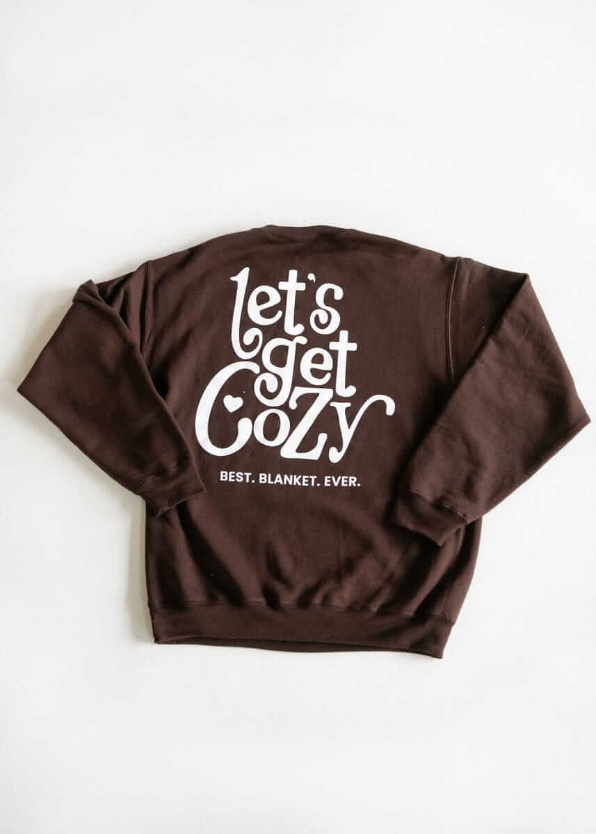 Minky Couture Sweatshirt - Chocolate Brown - Image 3