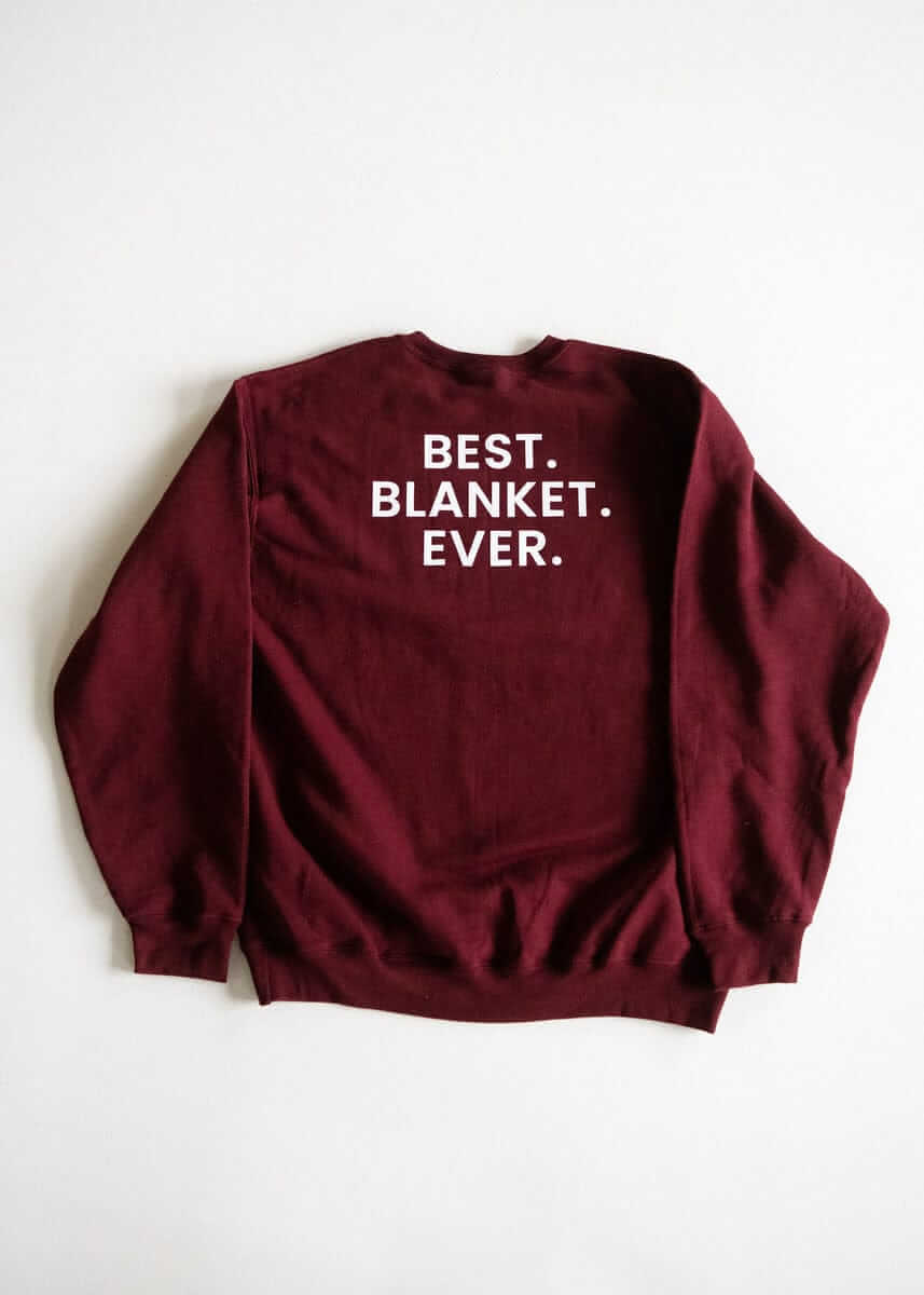 Minky Couture Sweatshirt - Maroon - Image 4