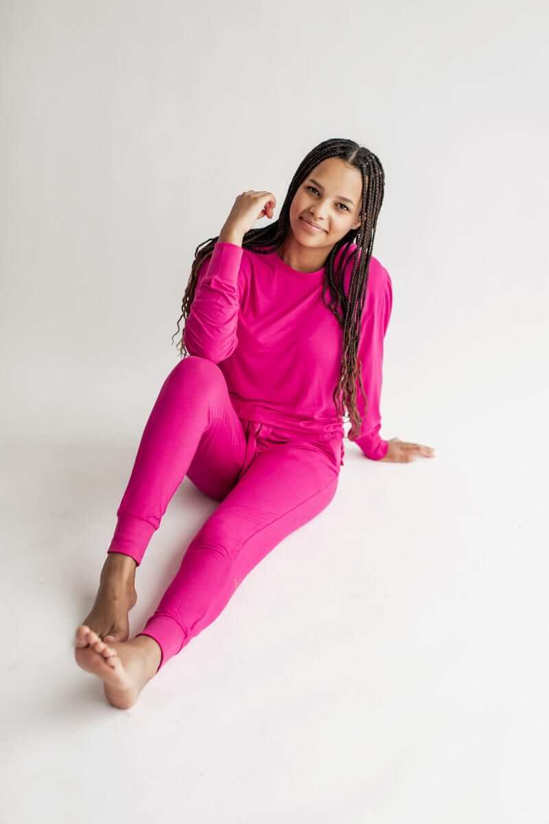 Must be Bamboo Pajamas - Hot Pink - Image 5