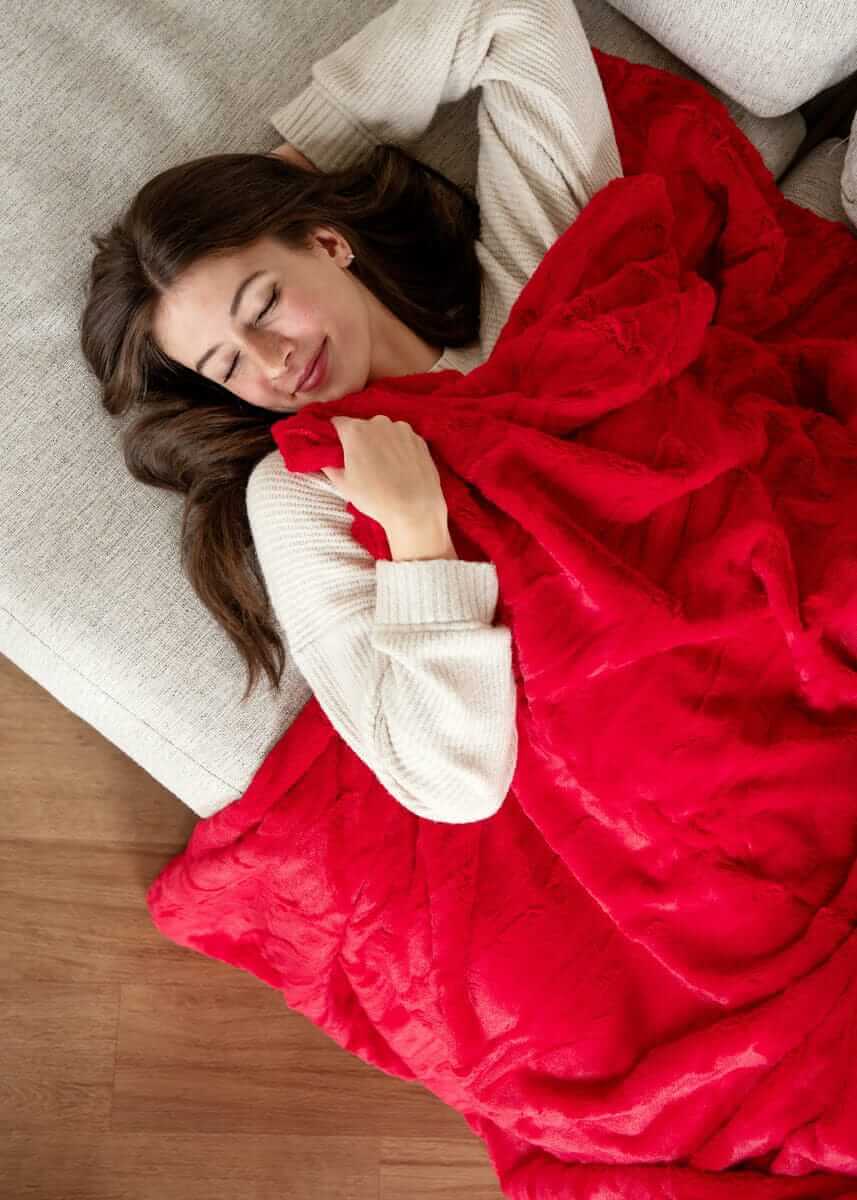 Sorbet Red Blanket - Image 4